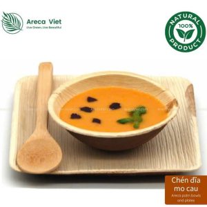 Chén Mo Cau Đựng Soup Chịu Nhiệt Tự Nhiên, An Toàn